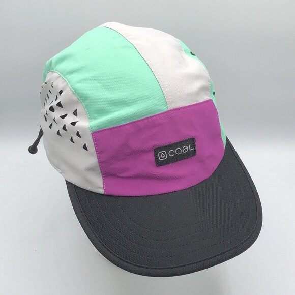 Coal The Provo UPF Tech 5 Panel Cap Adjustablek Running Hiking Camping Hat - Picture 2 of 10